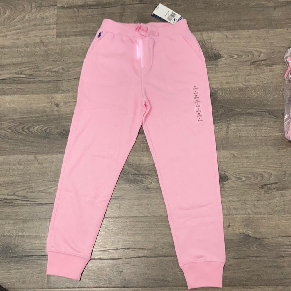 Polo Ralph Lauren pink pants girl size 8